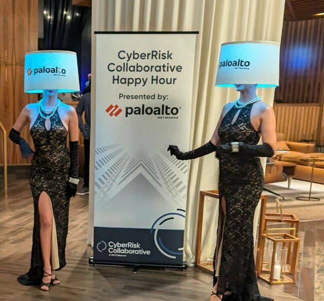 palo alto black hat booth. Pic courtesy security architect Sean Juroviesky palo alto black hat booth. Pic courtesy security architect Sean Juroviesky